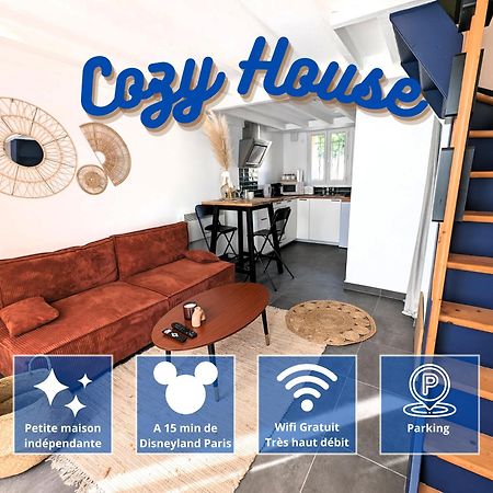 Cozy House - 15 Min Disneyland - 2 Parkings - Fibre Nanteuil-lès-Meaux Exterior foto